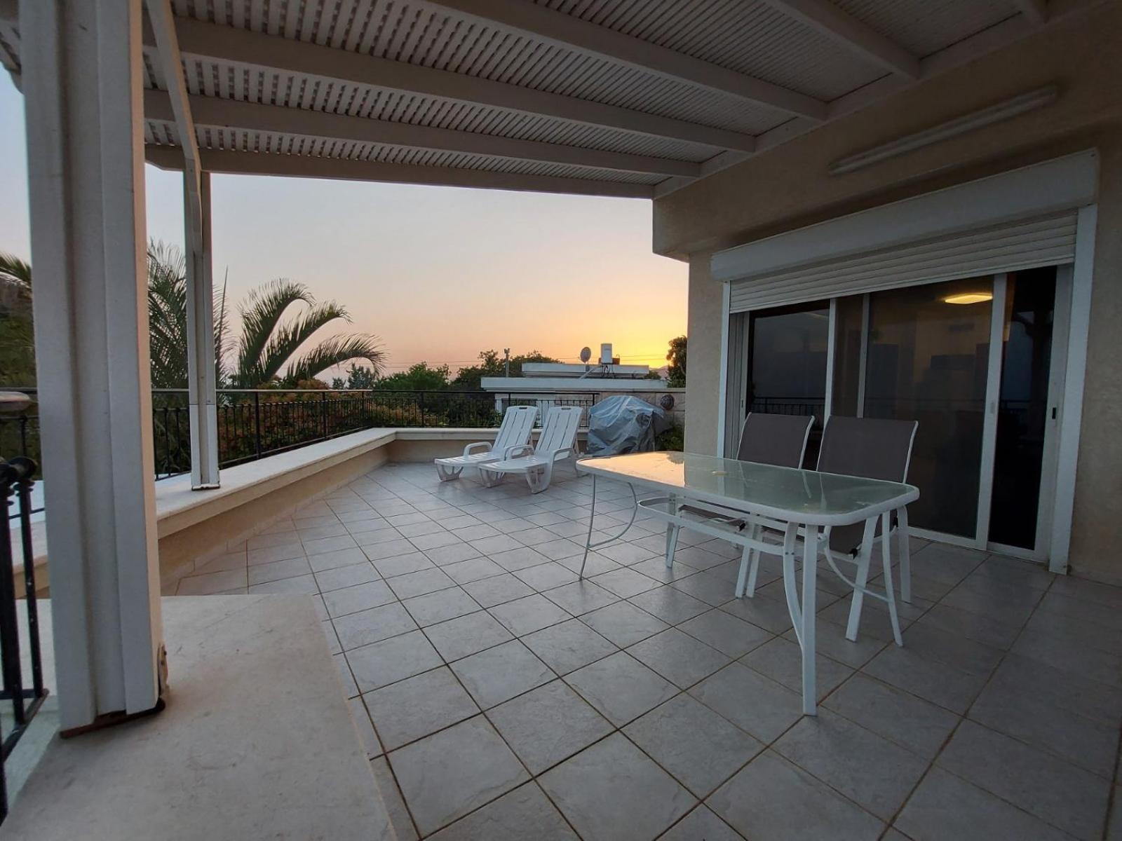 למרפסת La Balcona Apartment Chorazim ห้อง รูปภาพ